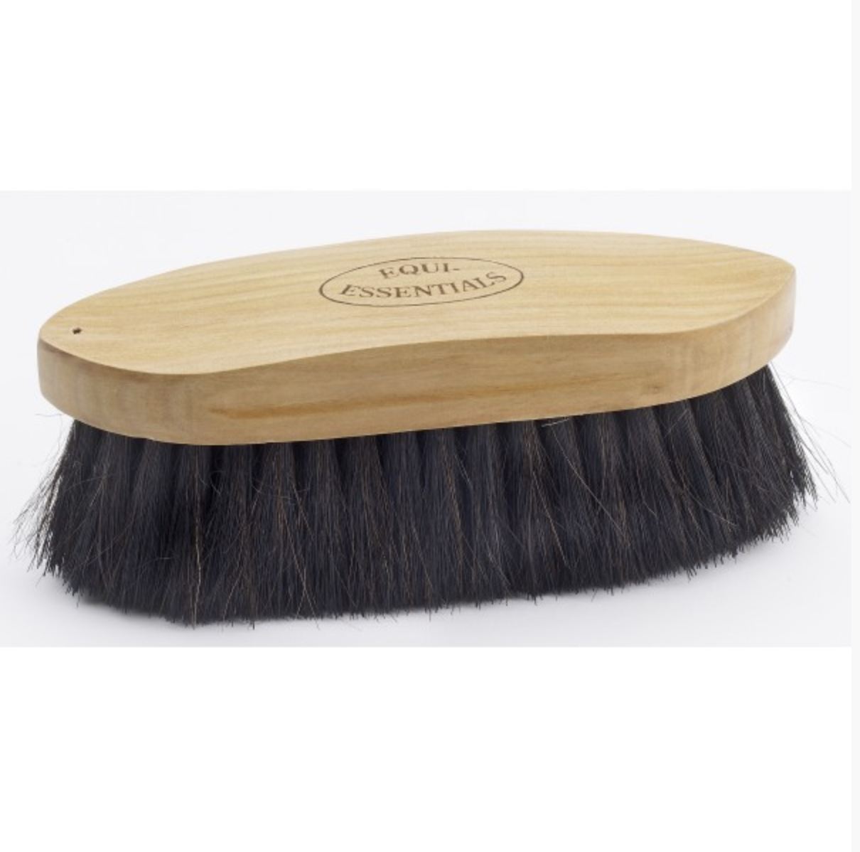 EquiEssentials Wood Back Horsehair Dandy Brush Sporthorse Saddlery