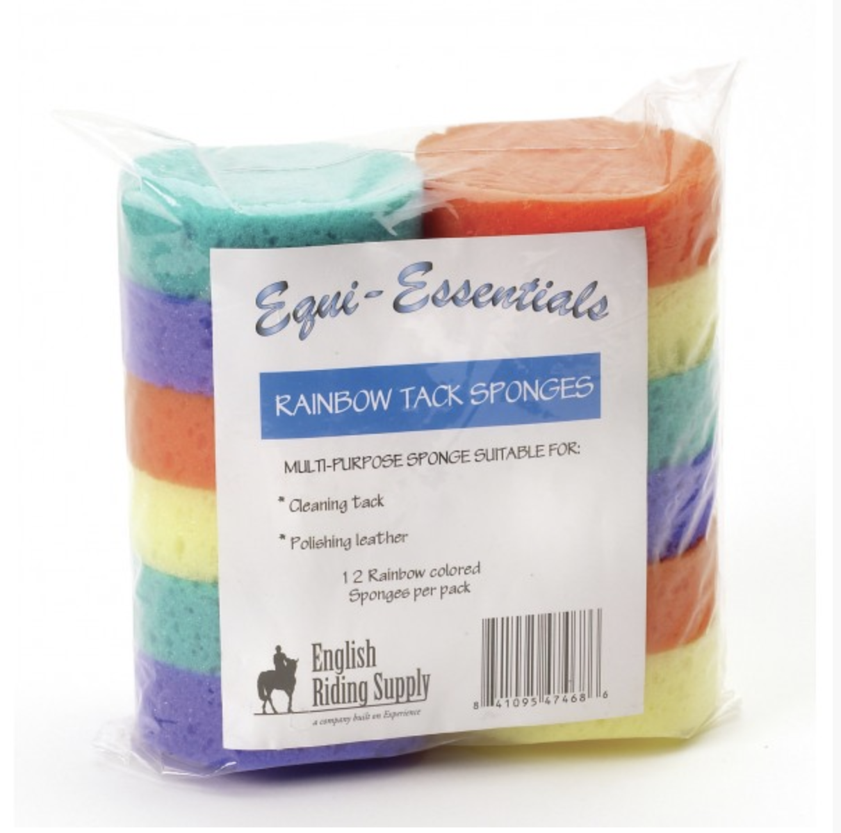 EquiEssentials Rainbow Tack Sponges Sporthorse Saddlery
