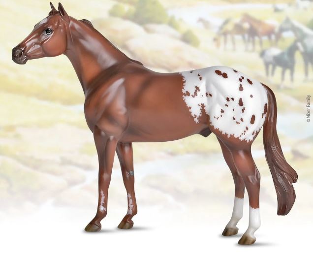 Breyer Horse Ideal Series Appaloosa Sporthorse Saddlery